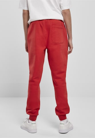 Urban Classics - Tapered Calças em vermelho