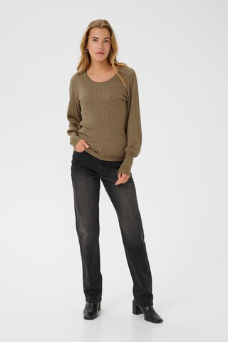 Kaffe Sweater 'Dora' in Brown