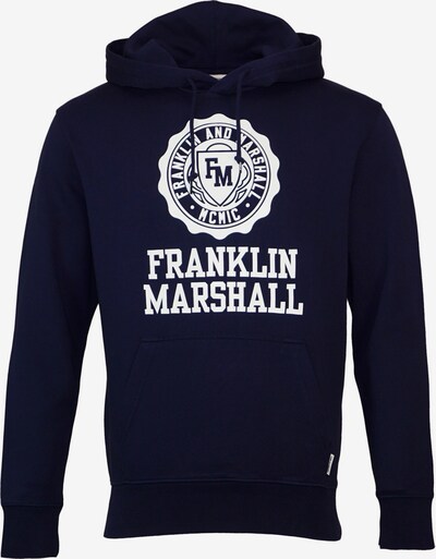 FRANKLIN & MARSHALL Sweatshirt in Navy / White, Item view