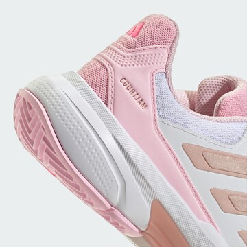 ADIDAS PERFORMANCE Športni čevelj 'CourtJam Control 3' | bela barva