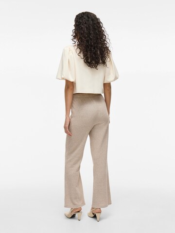 VILA Wide leg Trousers in Beige