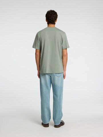 SELECTED HOMME Tričko 'SLHAspen' – zelená