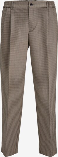 Pantaloni con pieghe 'Karl' JACK & JONES di colore écru / marrone / nero, Visualizzazione prodotti