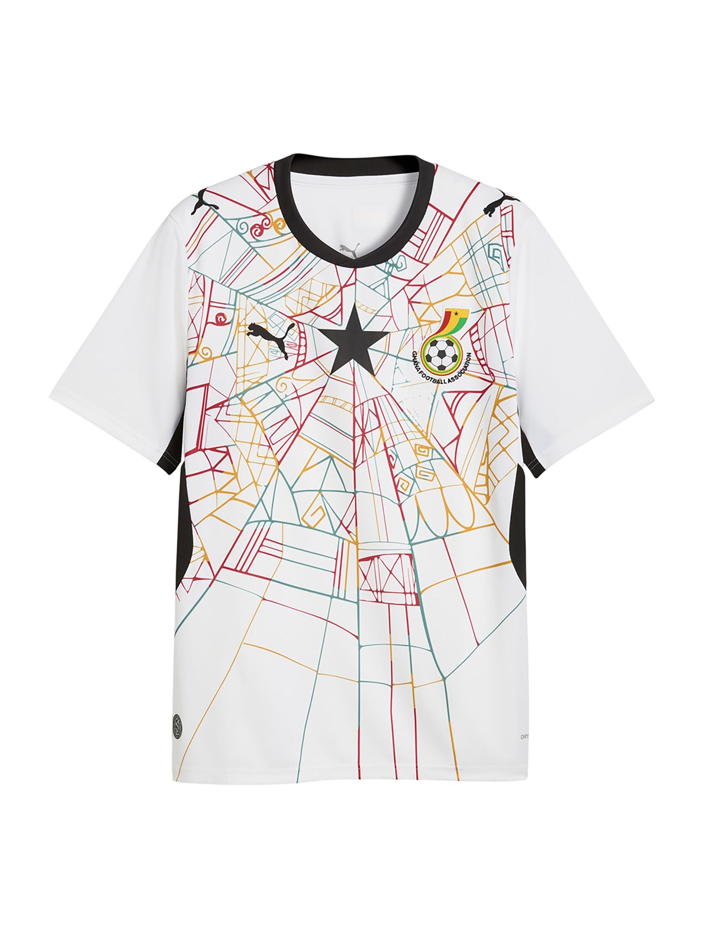 PUMA Maillot 'Ghana Heimtrikot 2026' en L en blanc, Vue avec produit