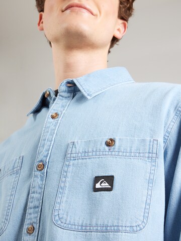 Coupe regular Chemise fonctionnelle 'BOZEMAN' QUIKSILVER en bleu