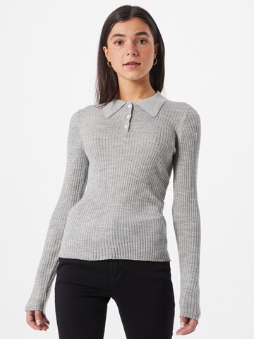 SELECTED FEMME Sweater 'COSTA' in Grey: front