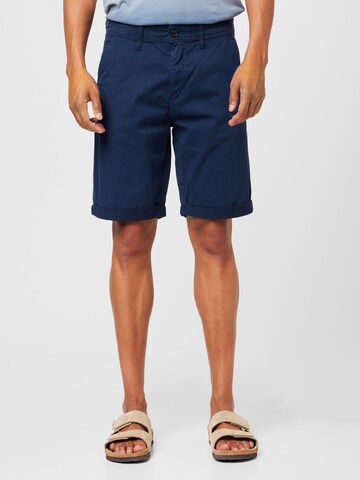 QS Regular Shorts 'John' in Blau: predná strana