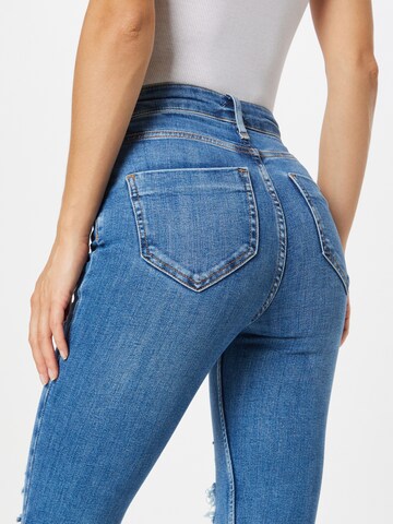 River Island Skinny Jeans 'CARRERO' i blå