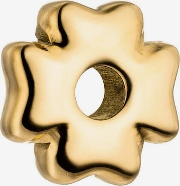 PURELEI Anhänger 'Clover Bubble' in Gold: Vorderseite