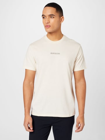 T-Shirt 'Musk' Only & Sons en beige : devant