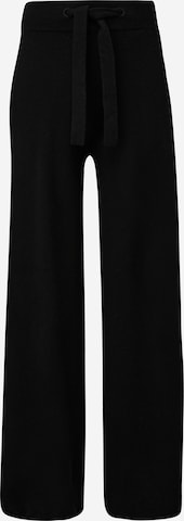 s.Oliver Wide Leg Hose in Schwarz: predná strana