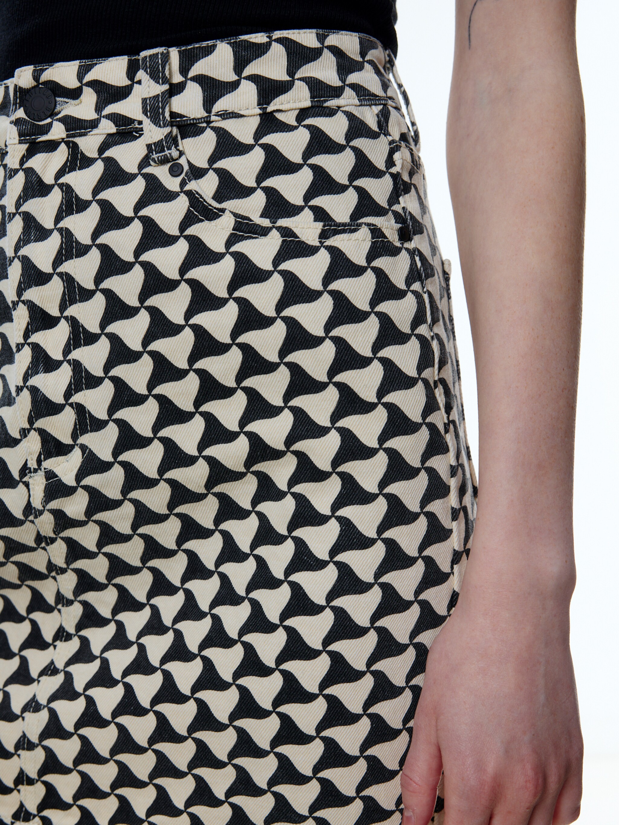 EDITED Producten Rok 'Fibi' Beige