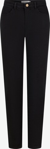 NAF NAF - Slimfit Pantalón 'Powi' en negro: frente