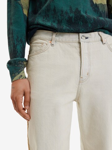 Desigual regular Jeans 'Roc' i hvid