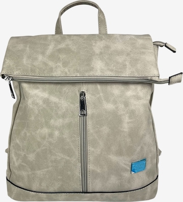 Sac à dos '2in1 Rucksacktasche' Kumixi en argent : devant