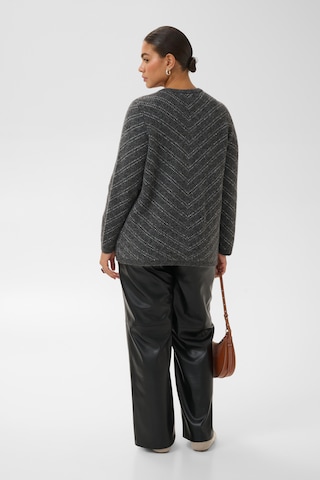 Cardigan 'Hilma ' KAFFE CURVE en gris