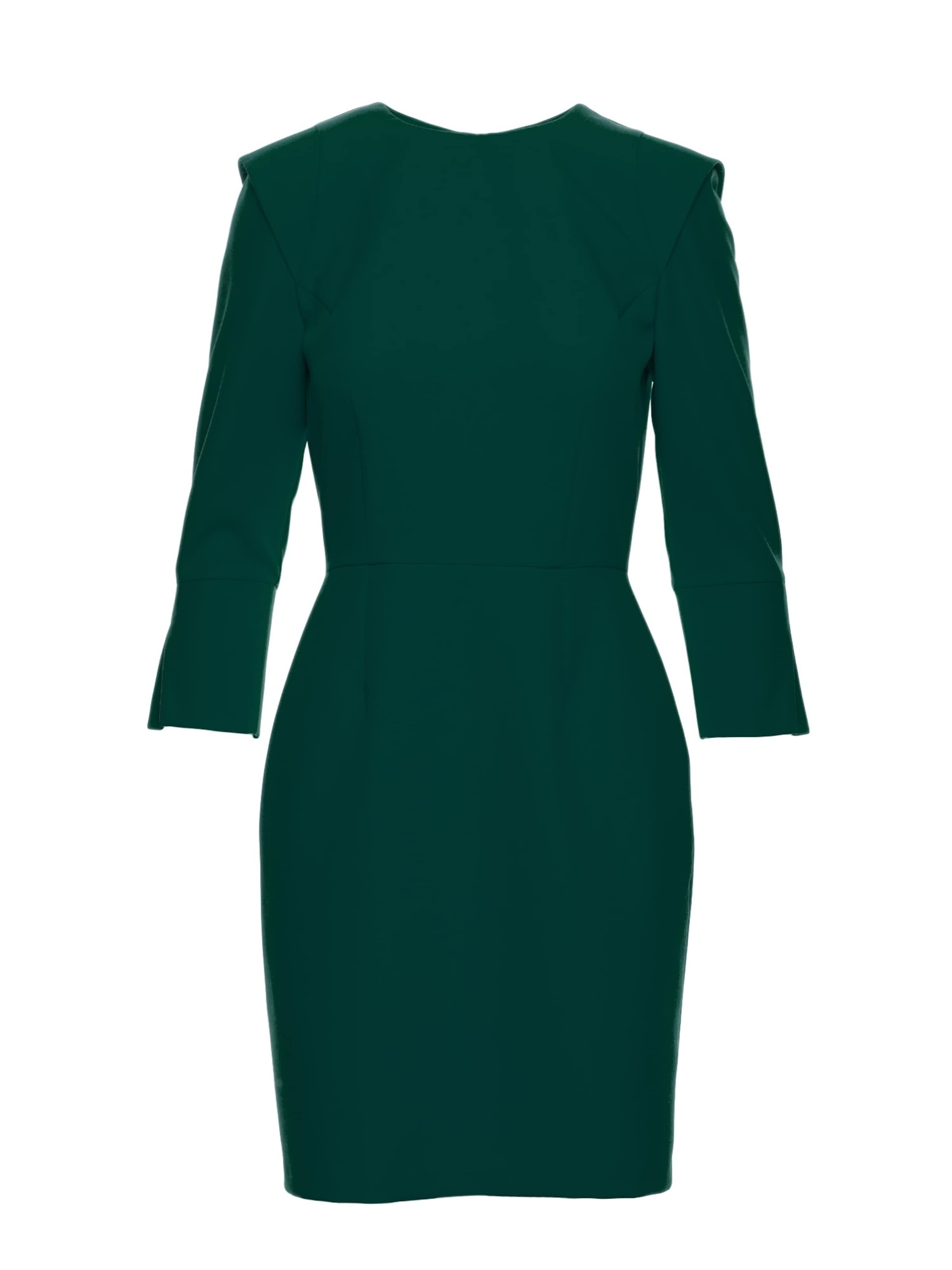 Rochie de cocktail de la made of emotion pe verde: față