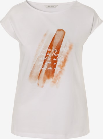 TATUUM - Camiseta 'Amanda' en blanco: frente