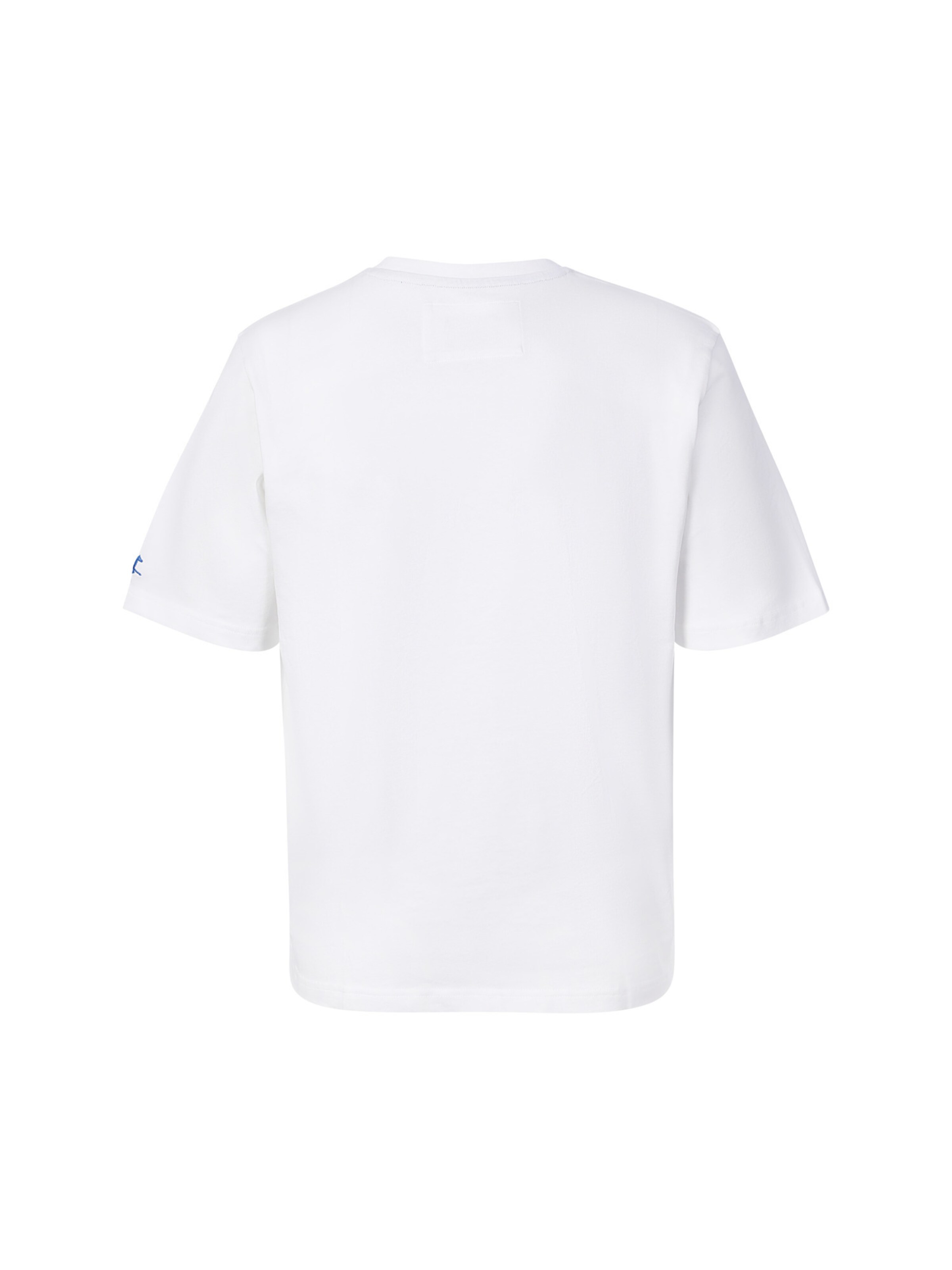 T-Shirt ' MCR326 ' La Martina en blanc