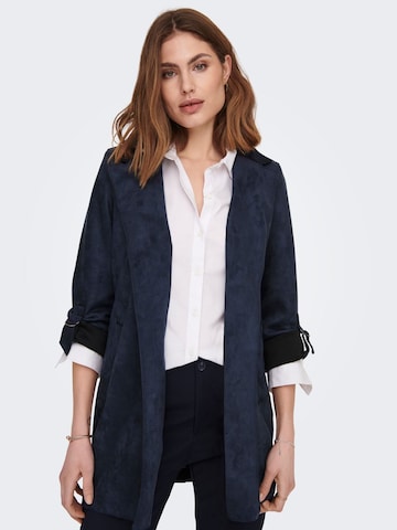 Manteau mi-saison 'Joline' ONLY en bleu : devant