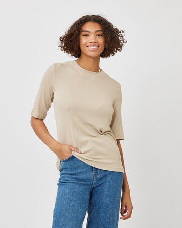 minimum Shirt 'Siga' in Beige: front