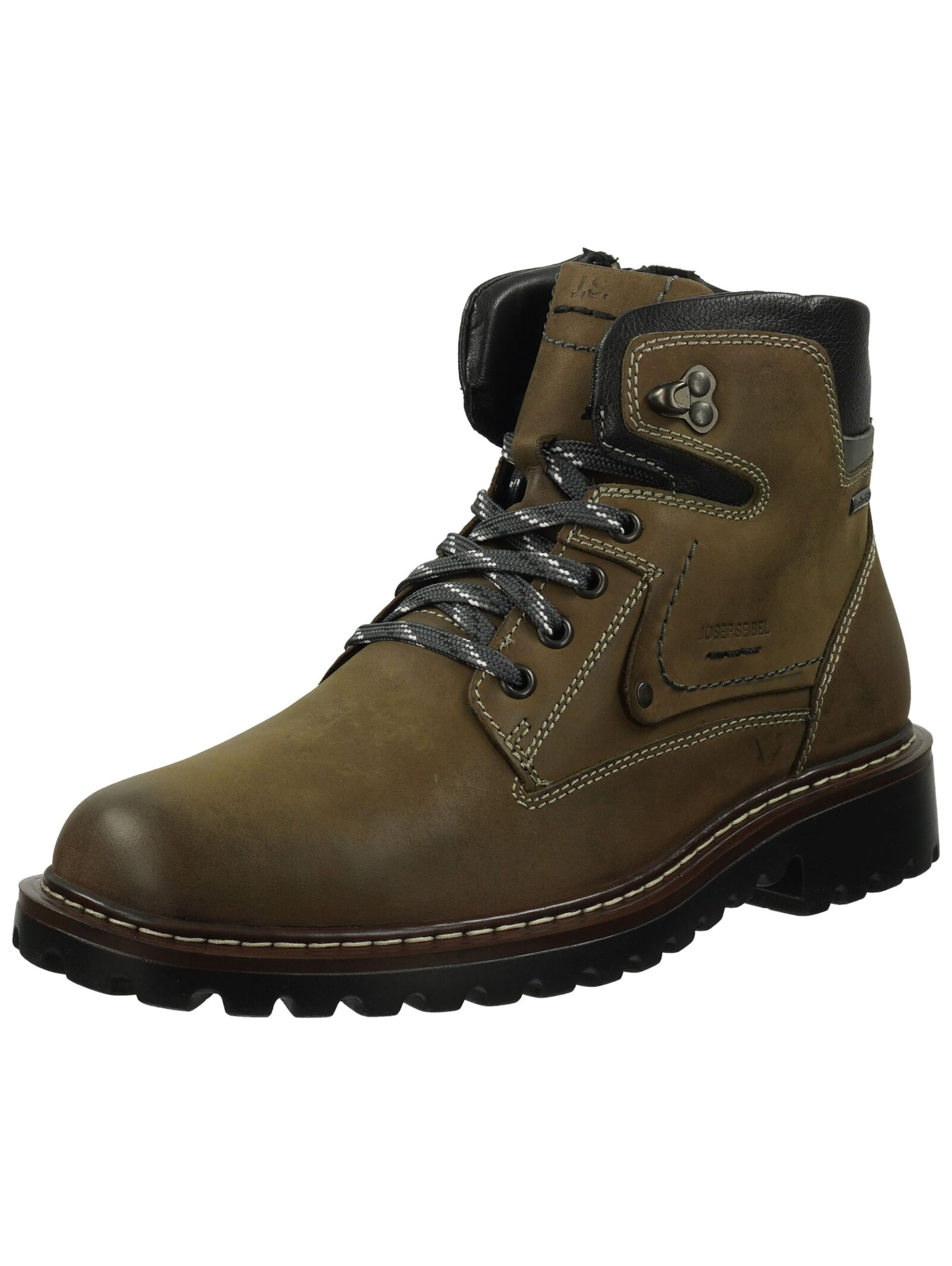 JOSEF SEIBEL Veterboots 'Chance 51' in Groen: voorkant