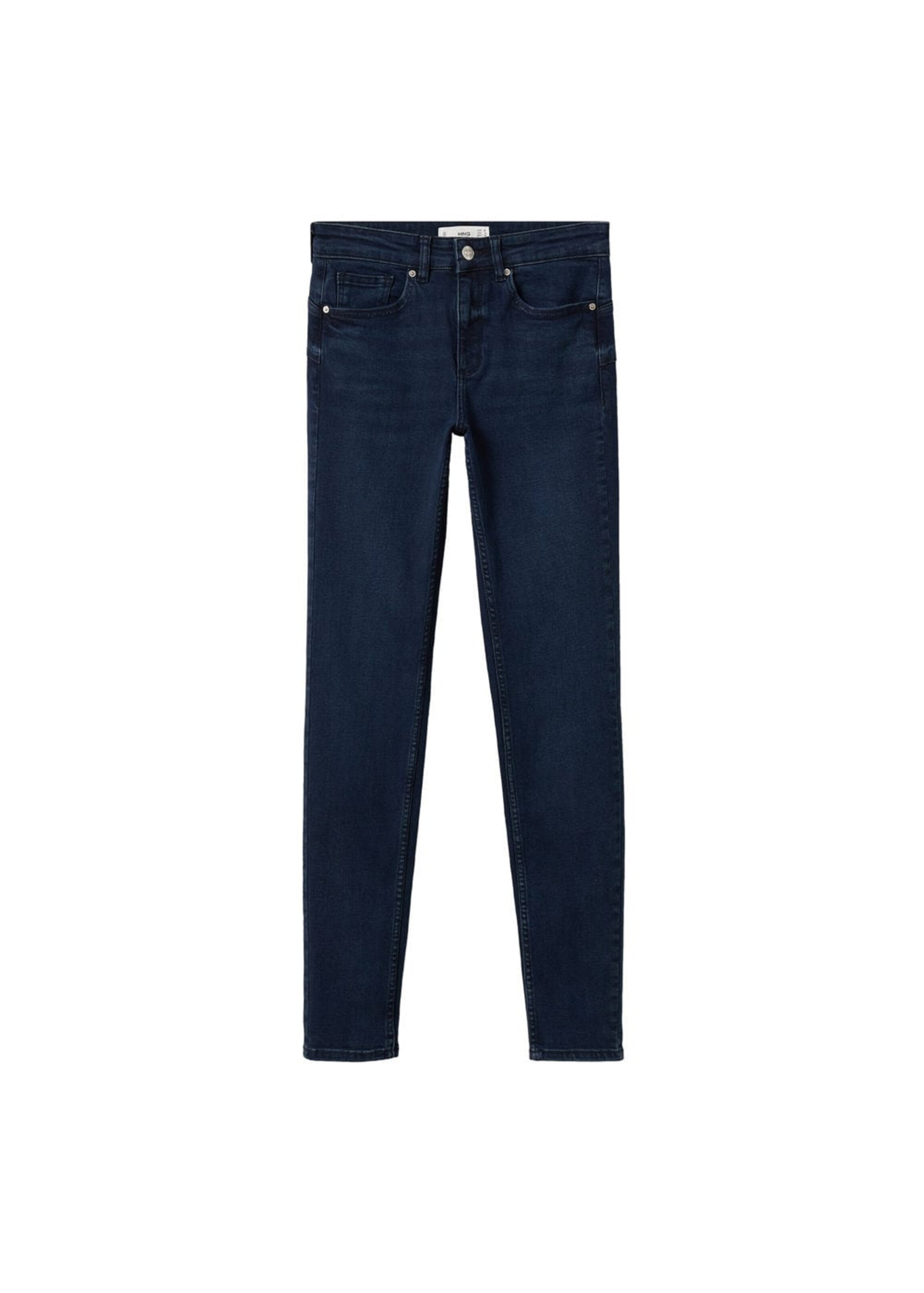 Frauen Große Größen MANGO Jeans 'Pushup' in Dunkelblau - RG29124