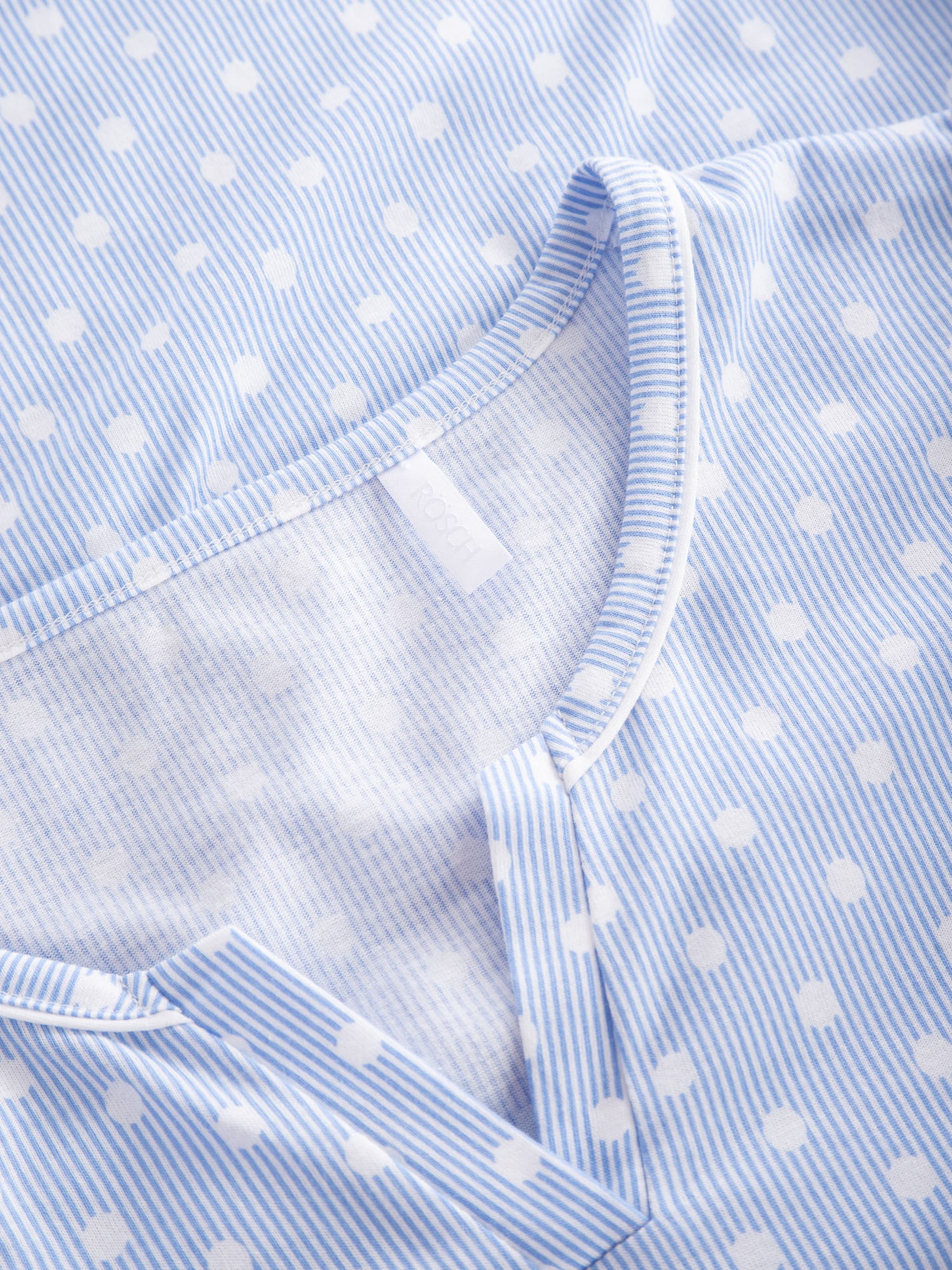 Rösch Pajama ' Mustermix ' in Blue