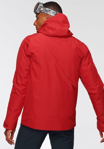 F2 Athletic Jacket in Red
