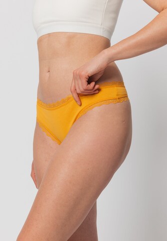 SNOCKS Thong in Yellow