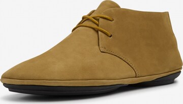 CAMPER Lace-Up Shoes 'Right Nina' in Beige: front