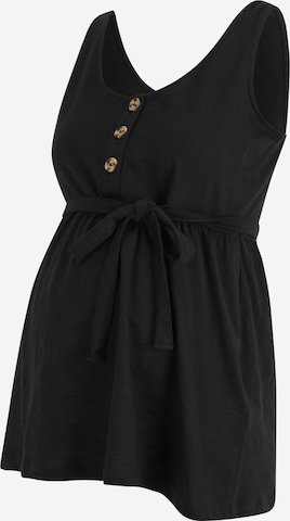 MAMALICIOUS Top 'MLEvi Lia' in Schwarz: Vorderseite