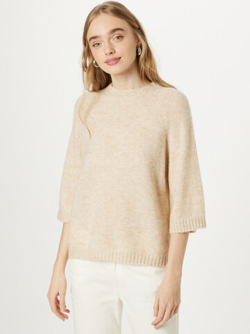 Soft Rebels Sweater 'Allison' in Beige: front