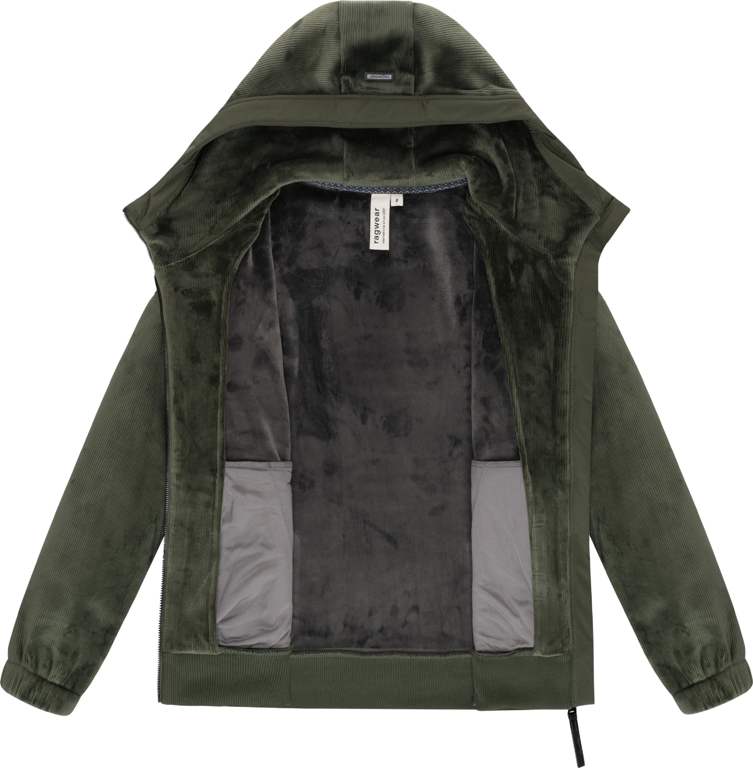 Ragwear Prechodná bunda 'Cousy Bonded' - Zelená