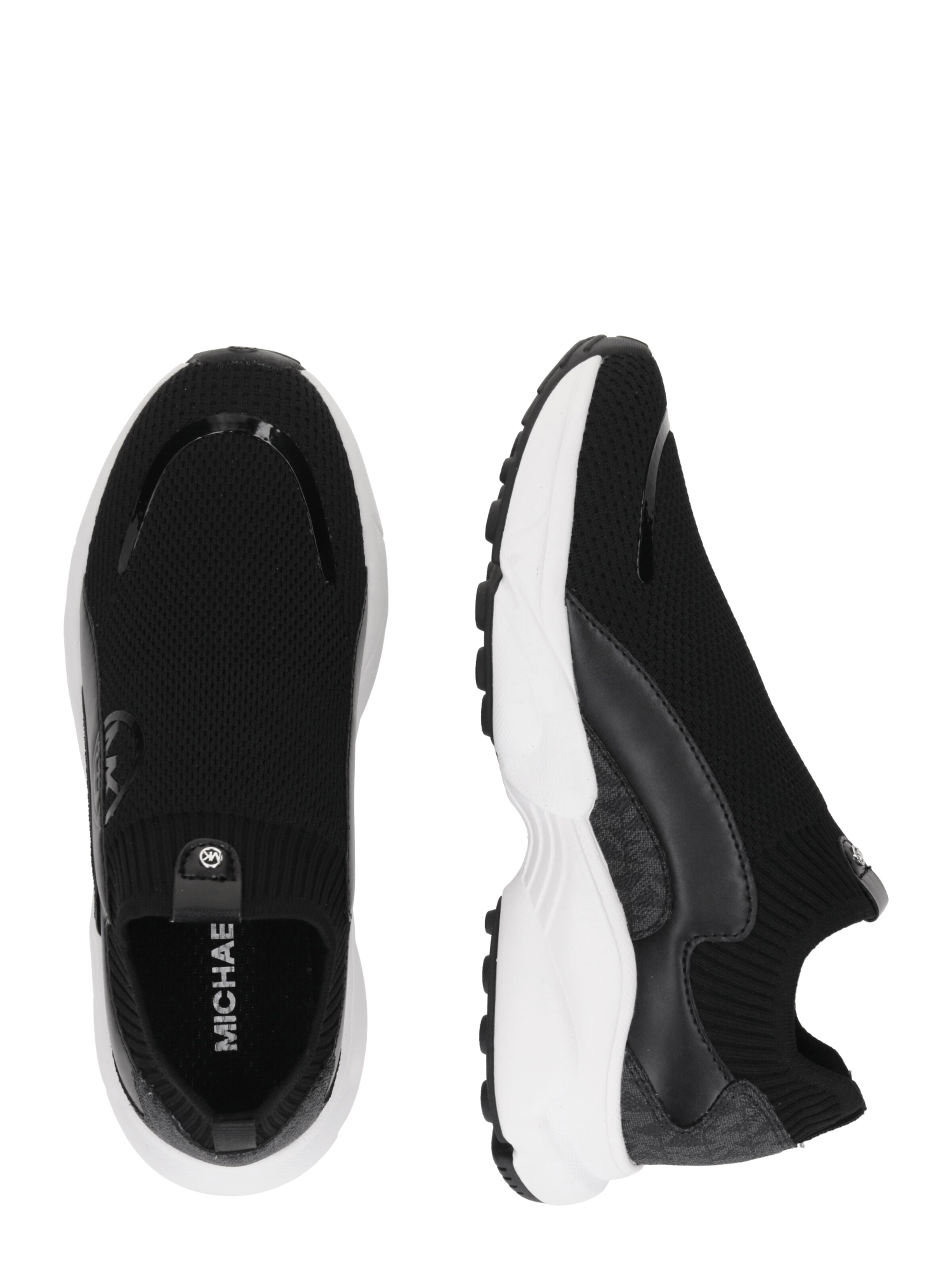 MICHAEL Michael Kors Спортни обувки Slip On в черно
