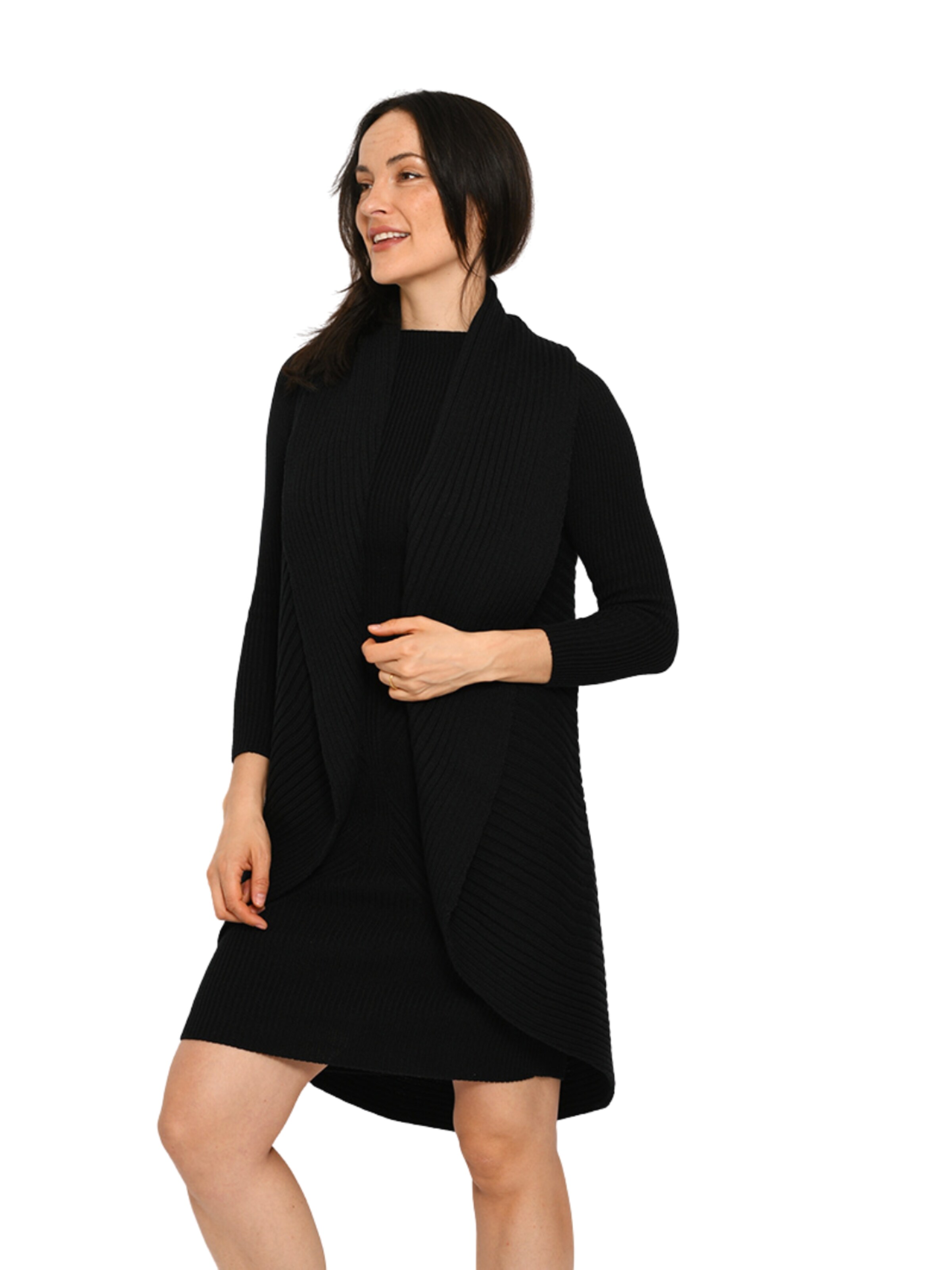 Süel knitwear Strickweste‌‌ in Schwarz
