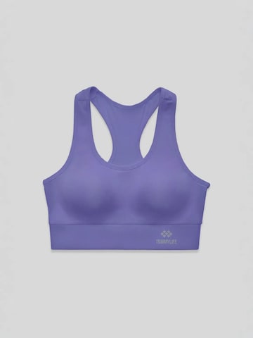 Tommy Life Sporttop in Lila: voorkant