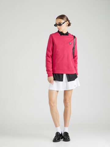 Felpa 'Ikonik 2.0' di Karl Lagerfeld in rosso
