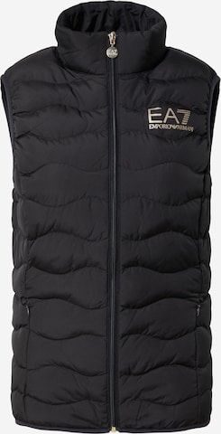 Vestă de la EA7 Emporio Armani pe negru: față