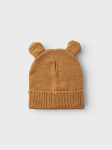 Bonnet NAME IT en marron