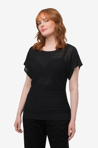 Ulla Popken Blouse in Black: front