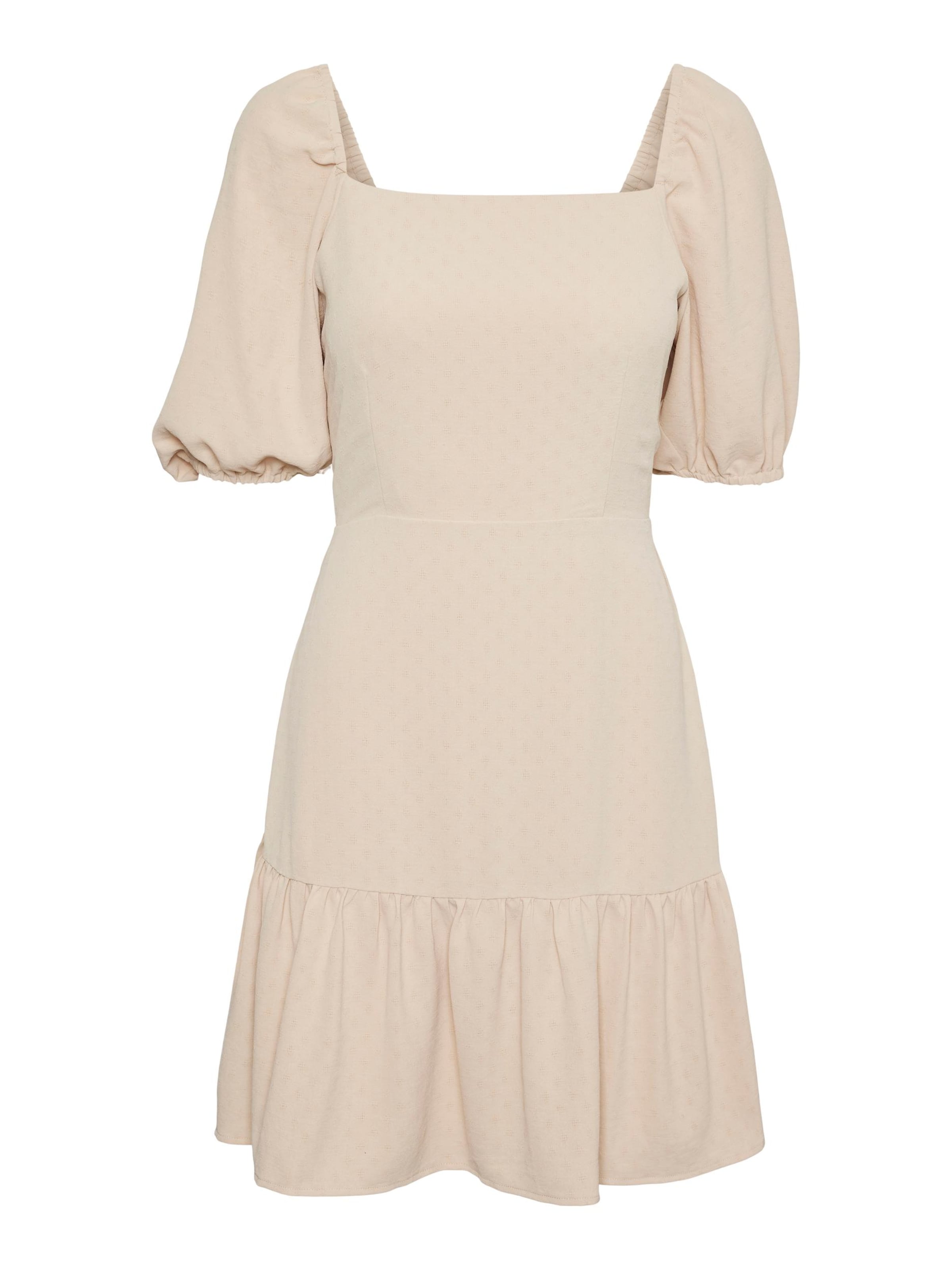 VERO MODA Kleid 'GRIT' in Beige: Vorderseite