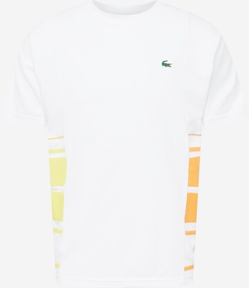 Lacoste Sport Funkční tričko – bílá: přední strana