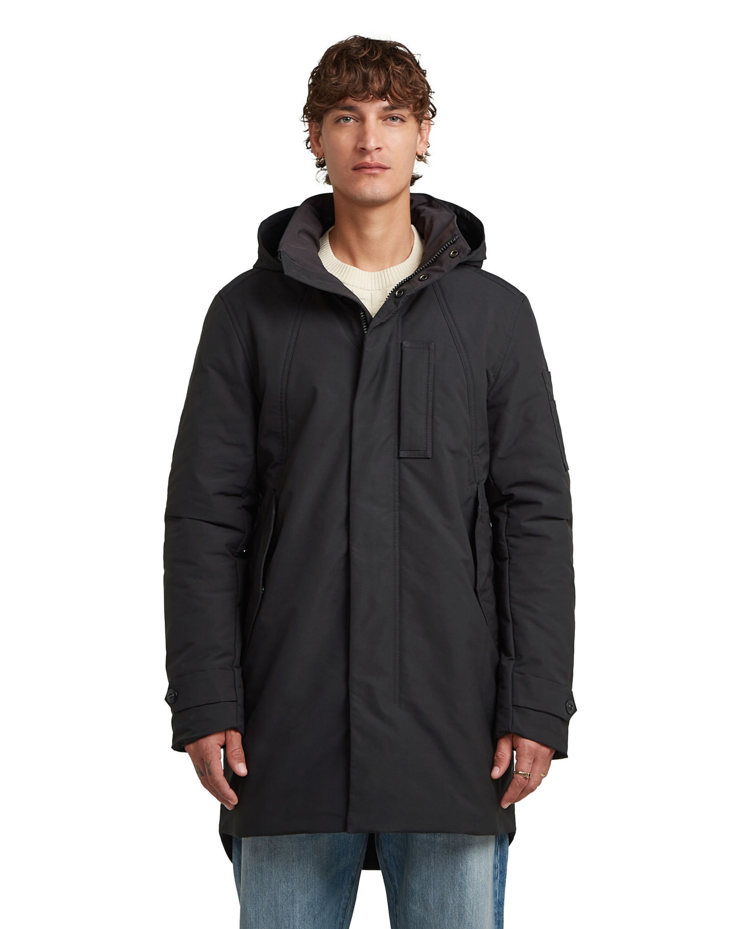 G-STAR Winterjas in Zwart: voorkant