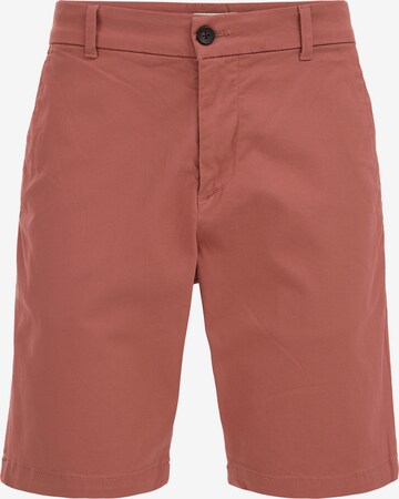 WE Fashion Chino in Bruin: voorkant