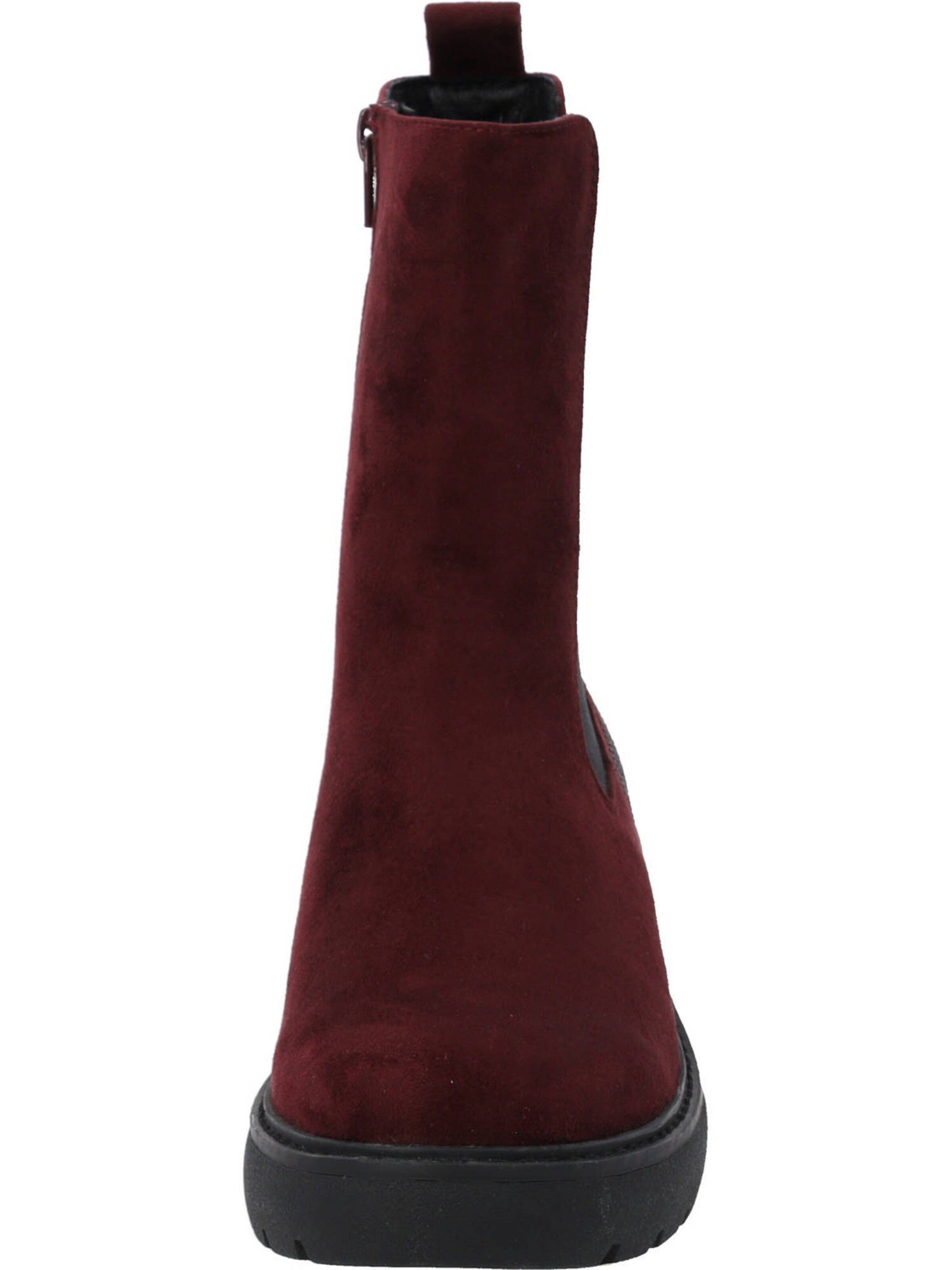 Chelsea Boots 'Jynna' Palado by Sila Sahin en rouge