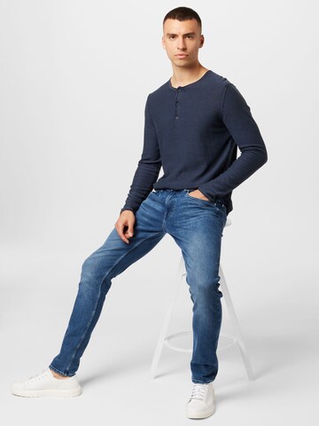 CAMP DAVID Pullover in Blau