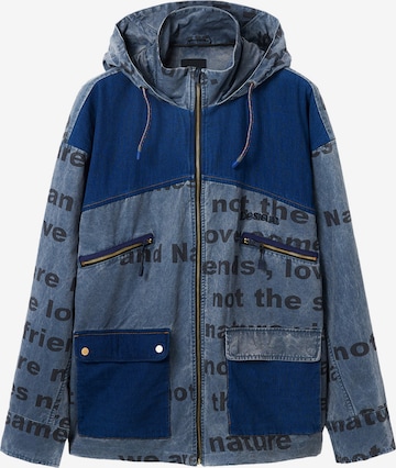 DesigualPrijelazna jakna 'Anikin' - plava boja: prednji dio