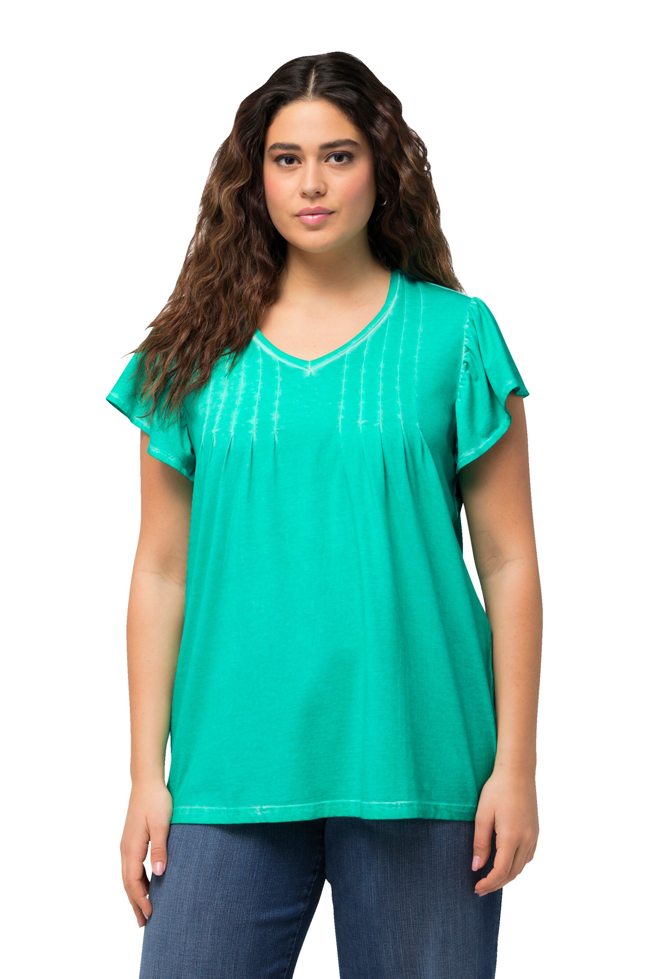 Ulla Popken Shirt in Blue: front