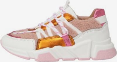 DWRS Sneaker "Los Angeles Teddy" in mischfarben / orange / hellpink, Produktansicht